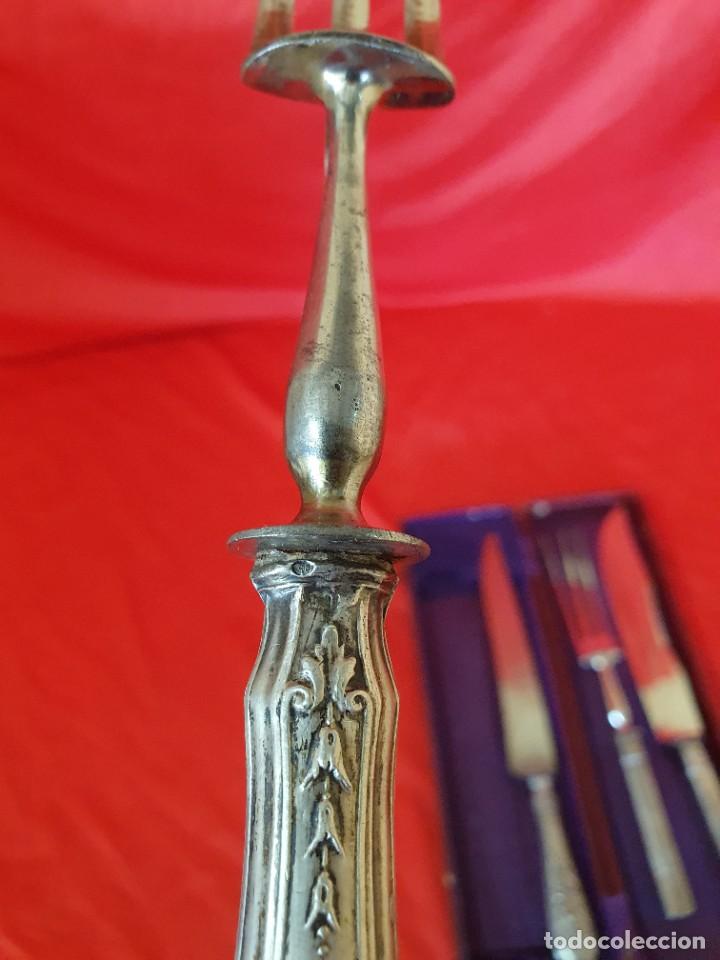 Antig&uuml;edades: ANTIGUOS CUBIERTOS DE PLATA - Foto 2