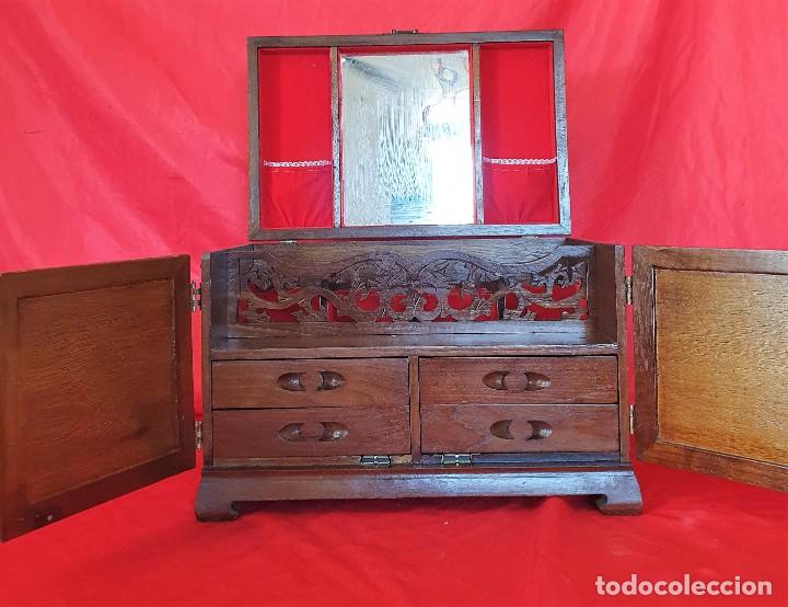 Antig&uuml;edades: -JOYERO TOCADOR CHINO - Foto 2