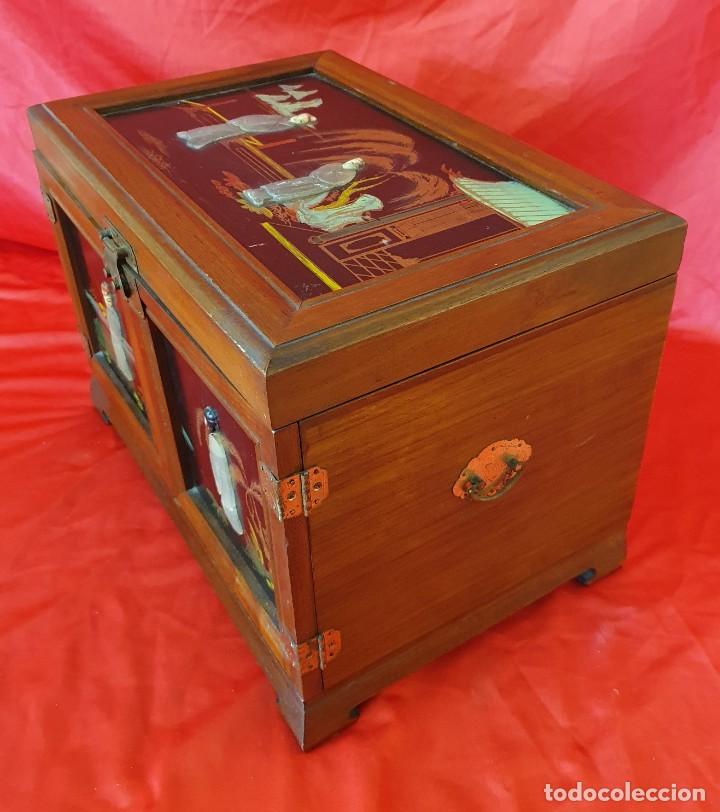 Antig&uuml;edades: -JOYERO TOCADOR CHINO - Foto 8
