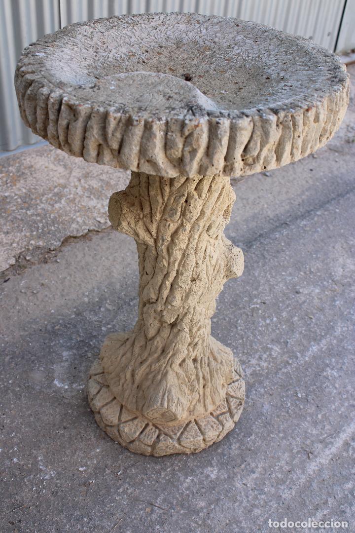 Antiguidades: fuente piedra artificial - jardin