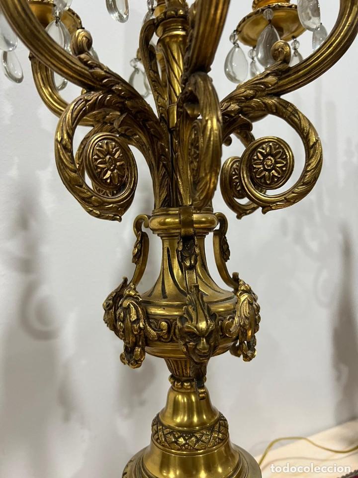 Antig&uuml;edades: Antiguos candelabros de &eacute;poca - Foto 4