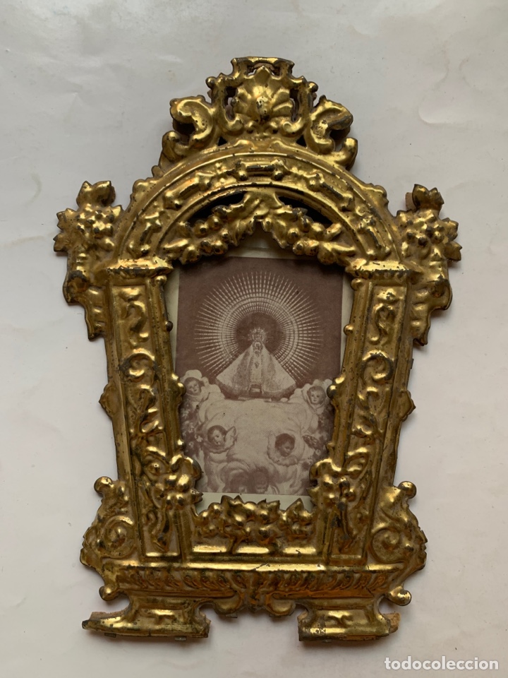 Antig&uuml;edades: RECORDATORIO RELIGIOSO. ESTAMPA LITOGRAF&Iacute;CA NTRA. SRA. DEL REMEDIO, VENERADA EN UTIEL. VALENCIA.