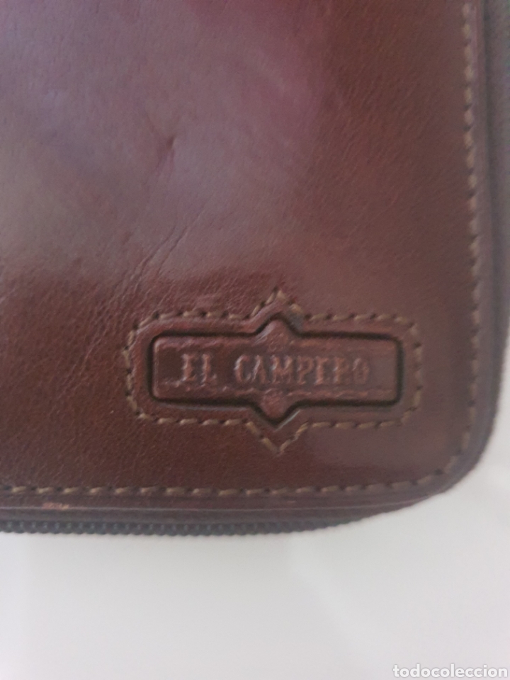 Antig&uuml;edades: cartera de piel el campero - Foto 2