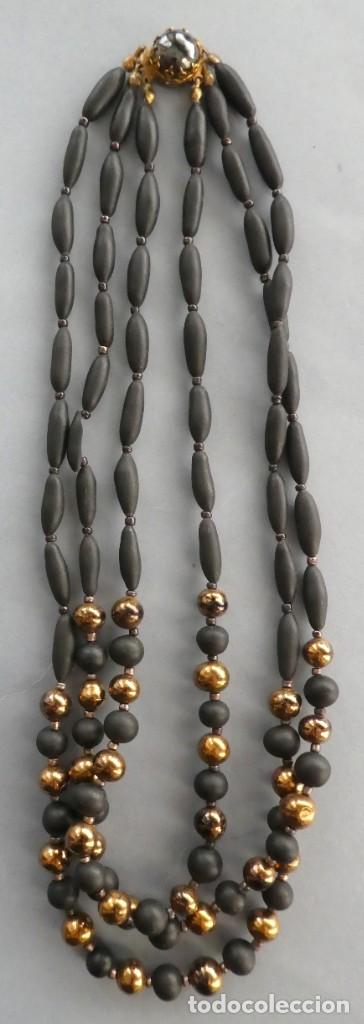 Antig&uuml;edades: ANTIGUO COLLAR DE CUENTAS CER&Aacute;MICAS - Foto 1