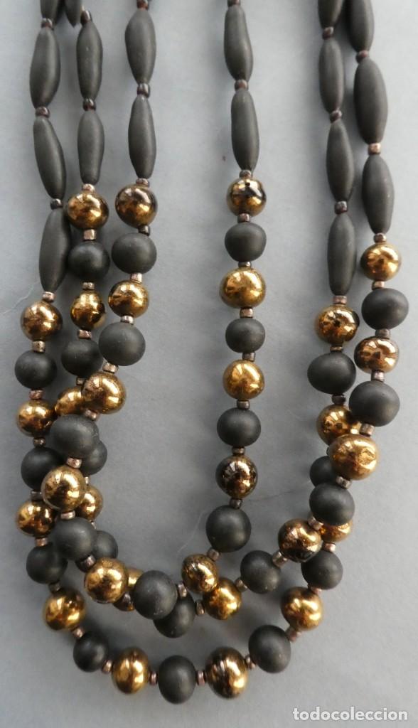 Antig&uuml;edades: ANTIGUO COLLAR DE CUENTAS CER&Aacute;MICAS - Foto 2