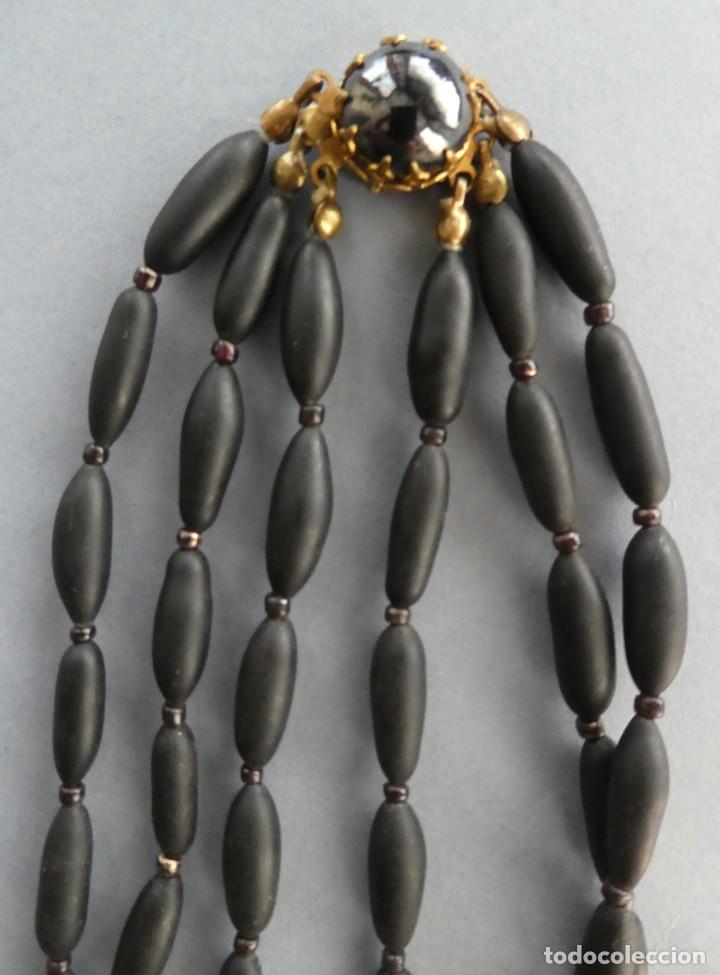 Antig&uuml;edades: ANTIGUO COLLAR DE CUENTAS CER&Aacute;MICAS - Foto 3
