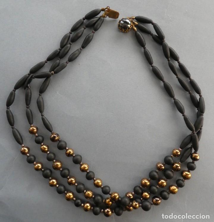 Antig&uuml;edades: ANTIGUO COLLAR DE CUENTAS CER&Aacute;MICAS - Foto 4