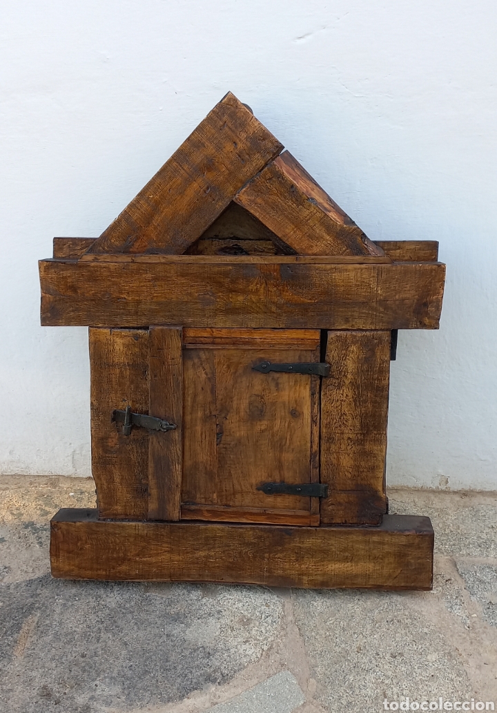 Antig&uuml;edades: Reja de madera y forja - Foto 2