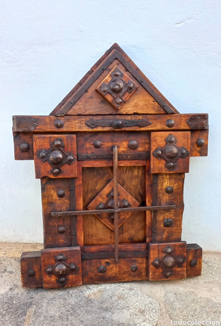 Antig&uuml;edades: Reja de madera y forja - Foto 4