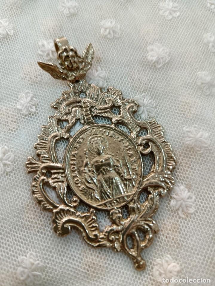 Antig&uuml;edades: MEDALLA DE SANTA OROSIA - Foto 2