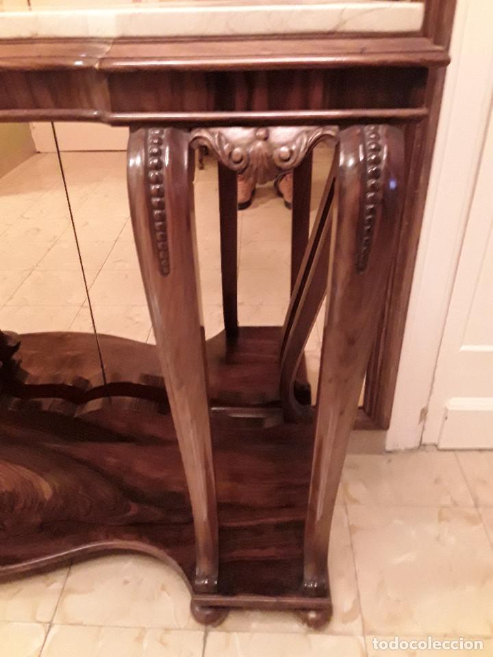 Antig&uuml;edades: PRECIOSA CONSOLA ISABELINA - Foto 2