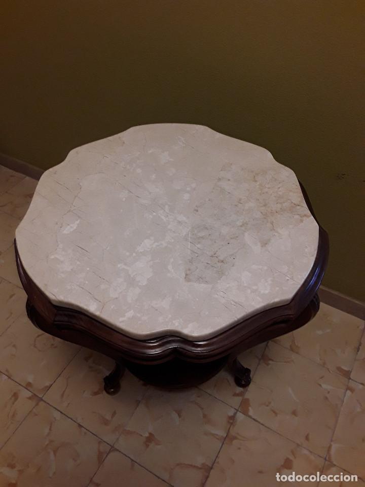 Antig&uuml;edades: MESA AUXILIAR ISABELINA - Foto 3