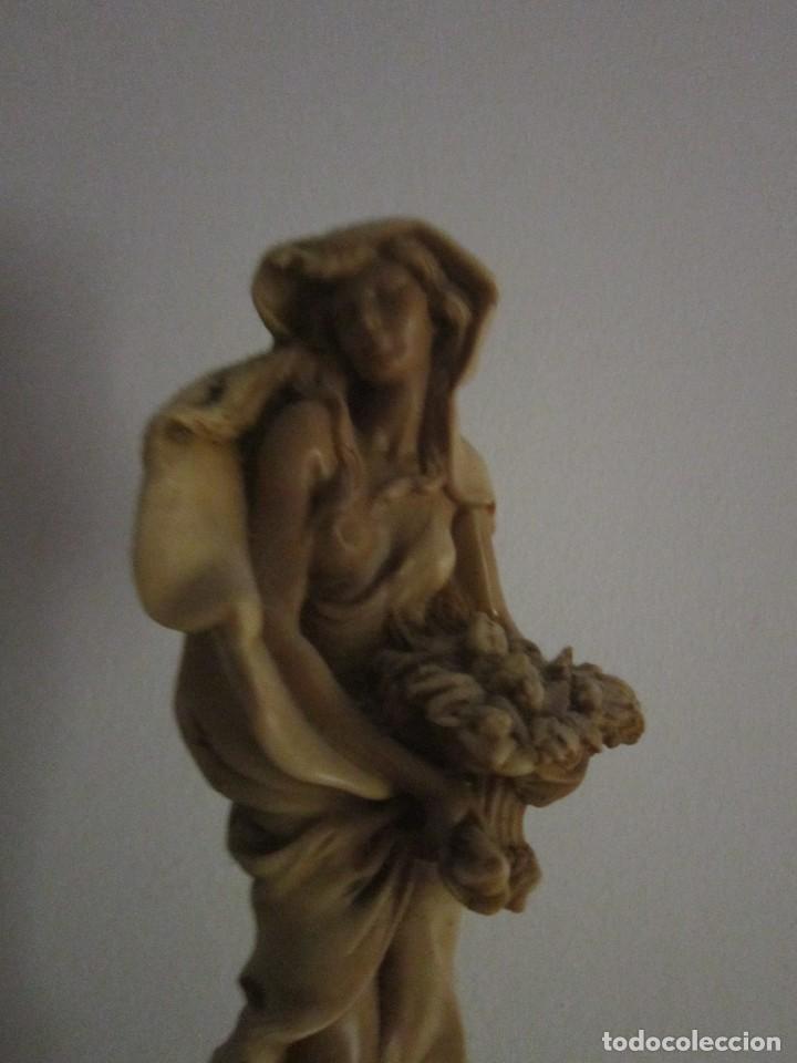 Antig&uuml;edades: ANTIGUA LAMPARA DE MARMOLINA - Foto 8