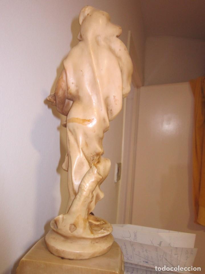 Antig&uuml;edades: ANTIGUA LAMPARA DE MARMOLINA - Foto 13