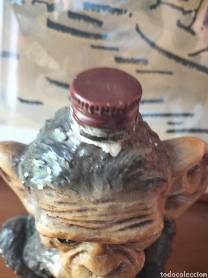 Antig&uuml;edades: BOTELLA BRANDY ART MONA CHIMPACE botella mono de coleccion - Foto 7