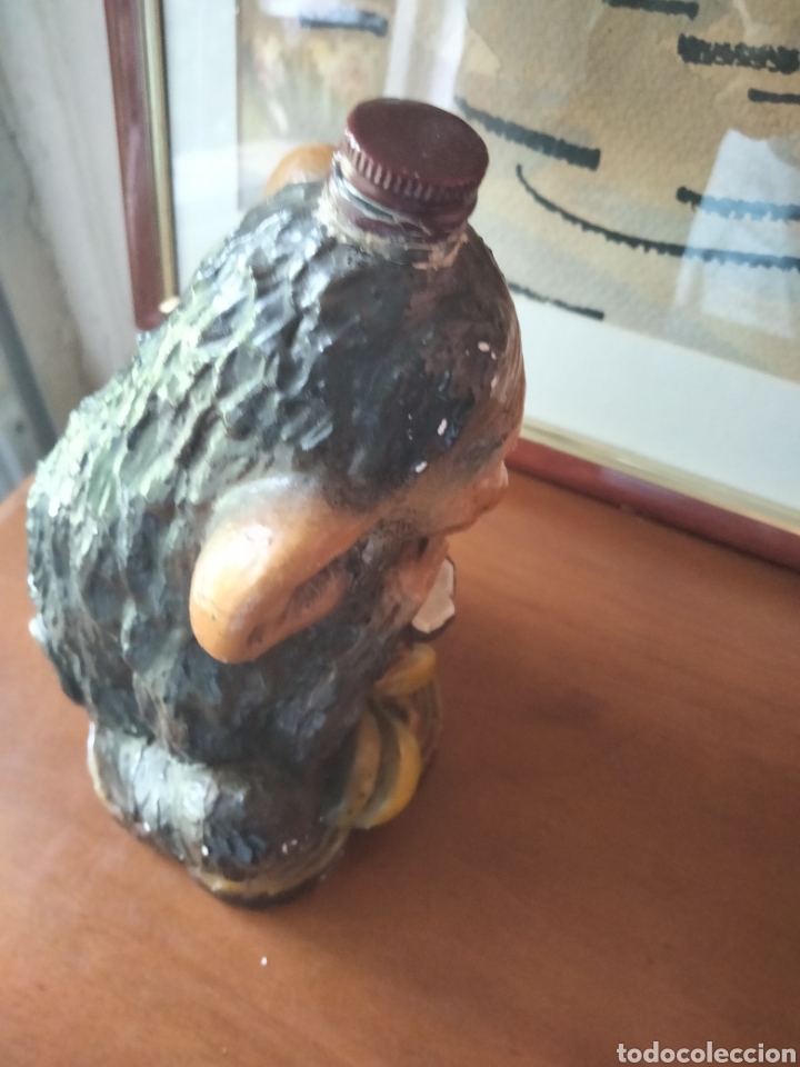 Antig&uuml;edades: BOTELLA BRANDY ART MONA CHIMPACE botella mono de coleccion - Foto 11