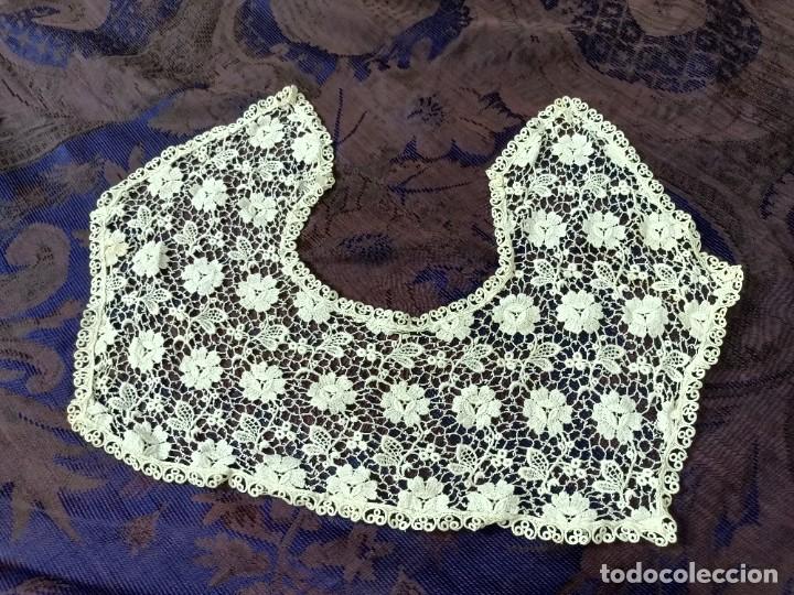 Antig&uuml;edades: ANTIGUO CUELLO DE ENCAJE - Foto 1