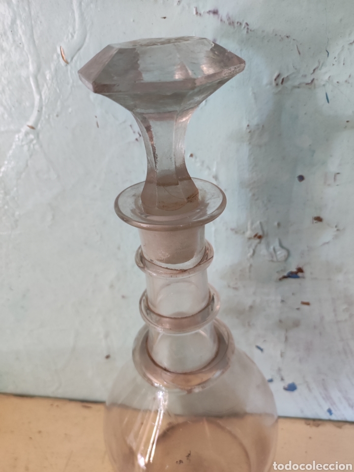 Antig&uuml;edades: Botella de cristal - Foto 2