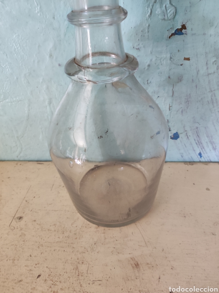 Antig&uuml;edades: Botella de cristal - Foto 3
