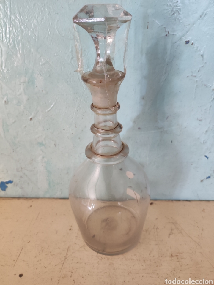 Antig&uuml;edades: Botella de cristal - Foto 1