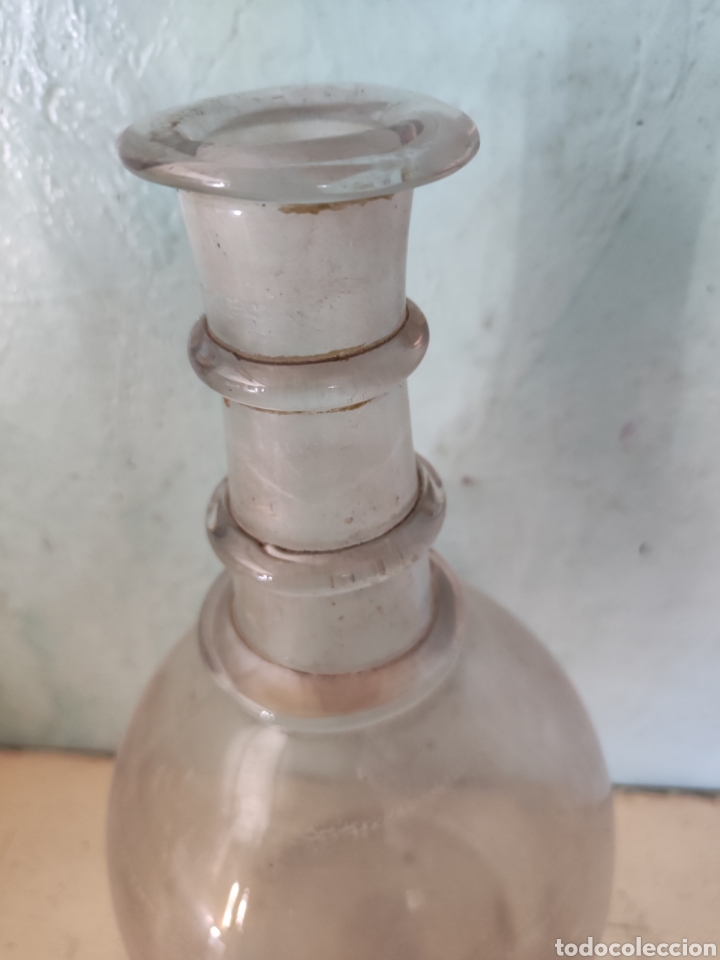 Antig&uuml;edades: Botella de cristal - Foto 2