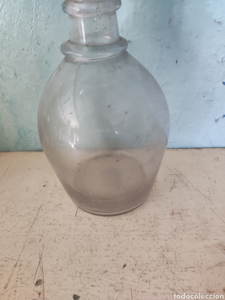 Antig&uuml;edades: Botella de cristal - Foto 3