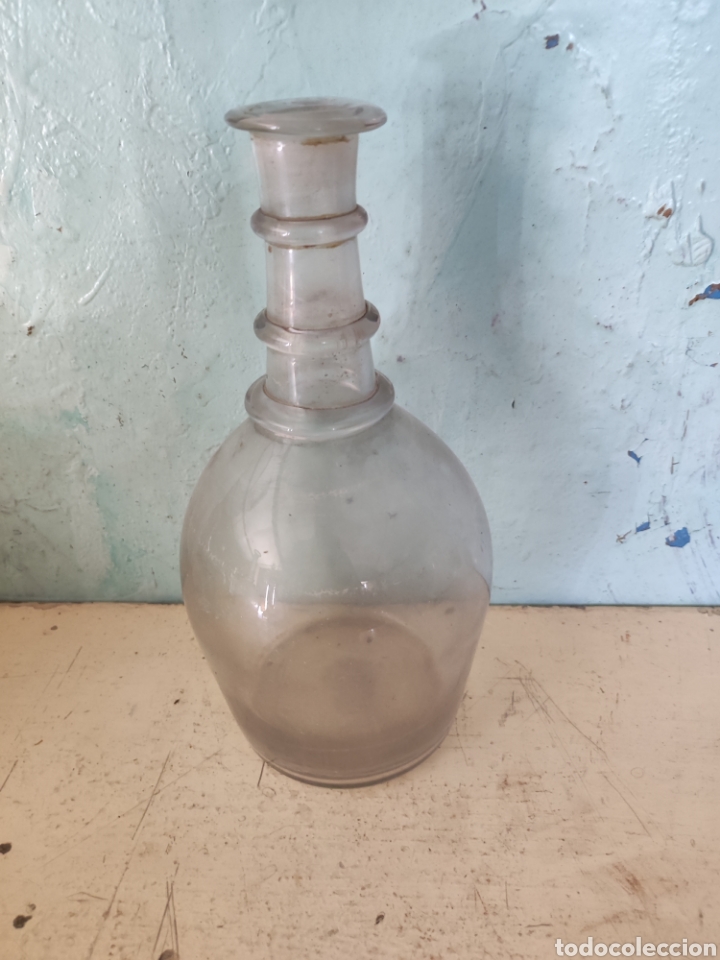 Antig&uuml;edades: Botella de cristal - Foto 1