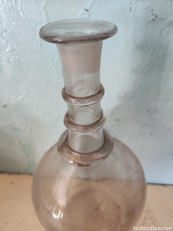Antig&uuml;edades: Botella de cristal - Foto 2