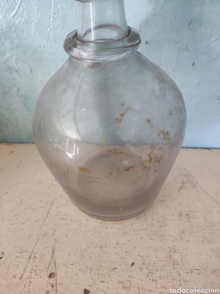 Antig&uuml;edades: Botella de cristal - Foto 3