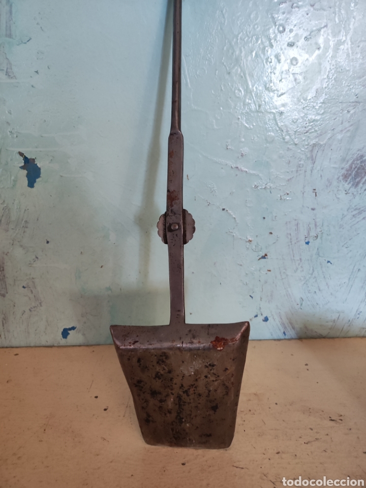 Antig&uuml;edades: Paleta hierro forjado - Foto 5