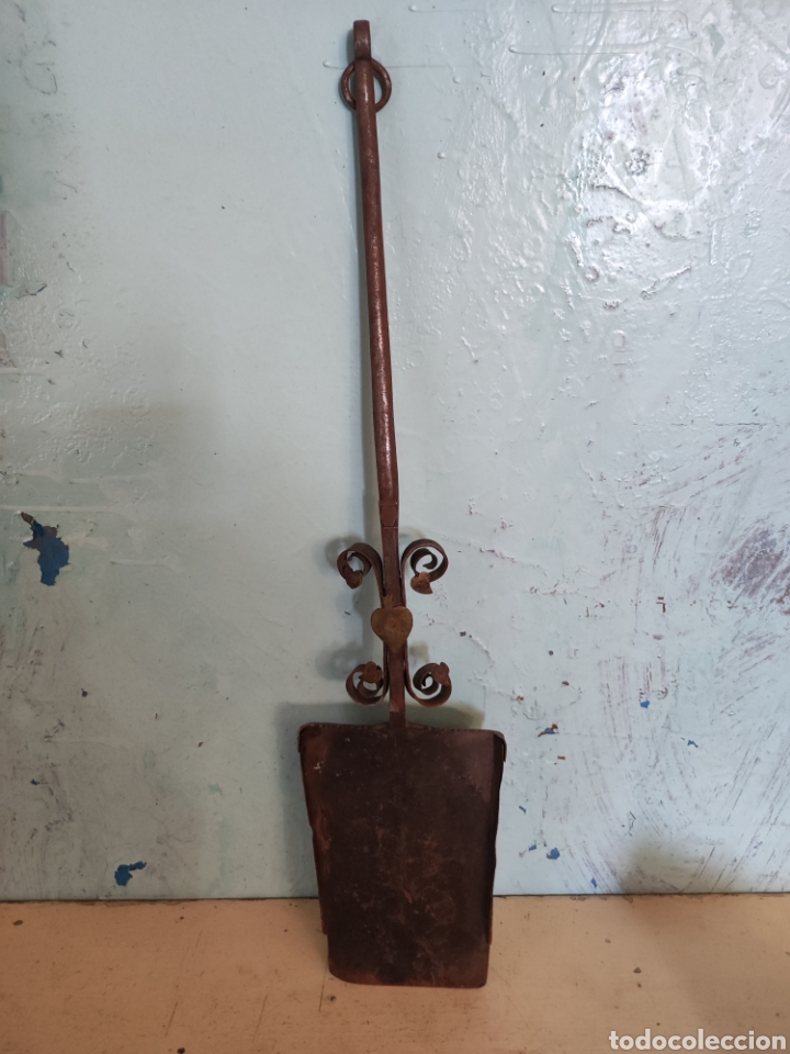 Antig&uuml;edades: Paleta hierro forjado - Foto 1
