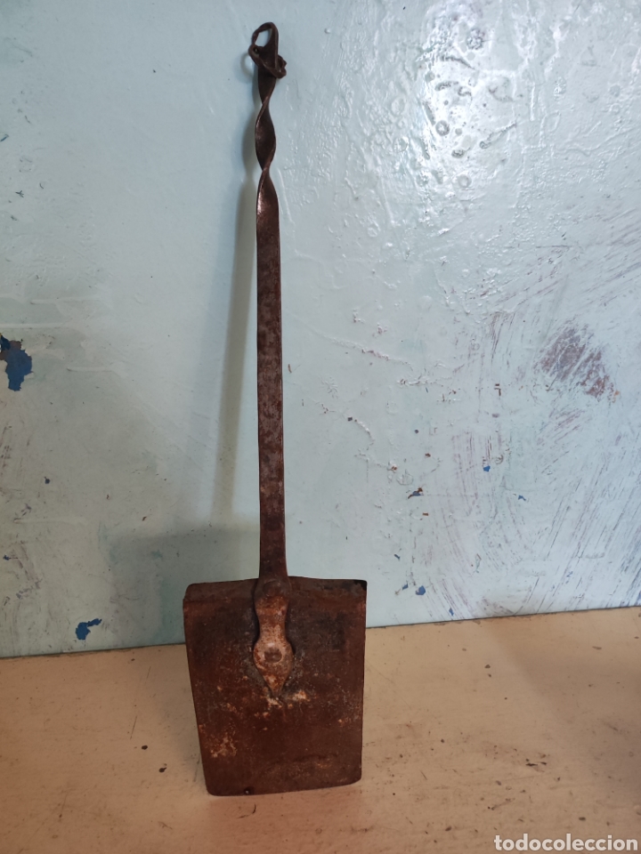 Antig&uuml;edades: Paleta hierro forjado - Foto 4