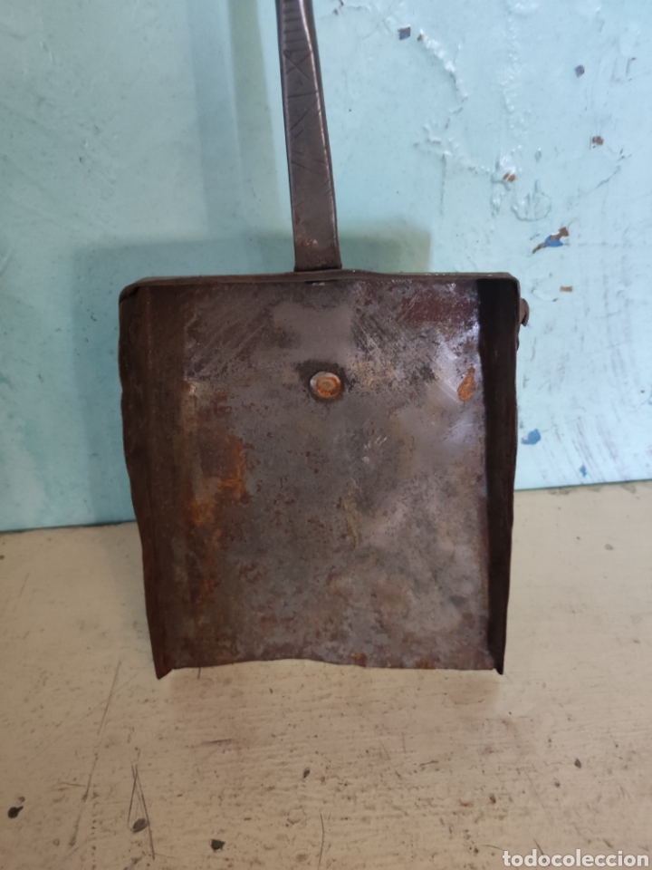 Antig&uuml;edades: Paleta de hierro forjado - Foto 2