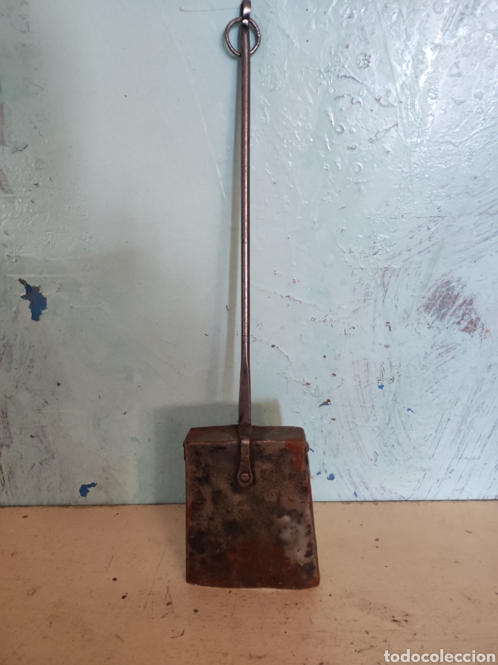 Antig&uuml;edades: Paleta de hierro forjado - Foto 4