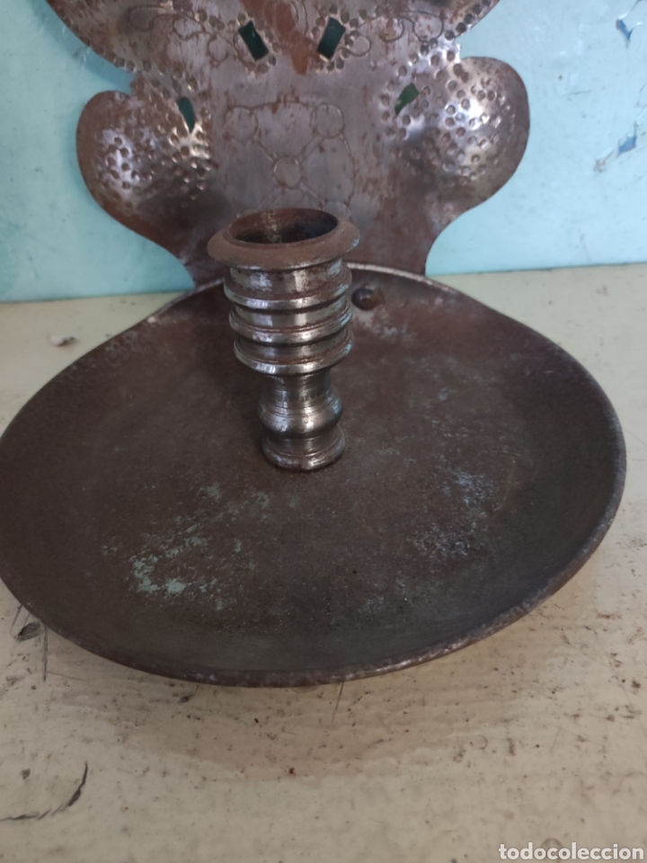 Antig&uuml;edades: Palmatoria hierro forjado - Foto 3