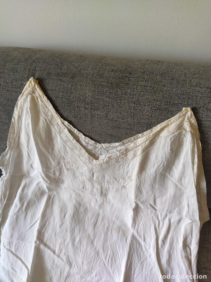 Antig&uuml;edades: Camis&oacute;n algod&oacute;n principios s. XX - Foto 4