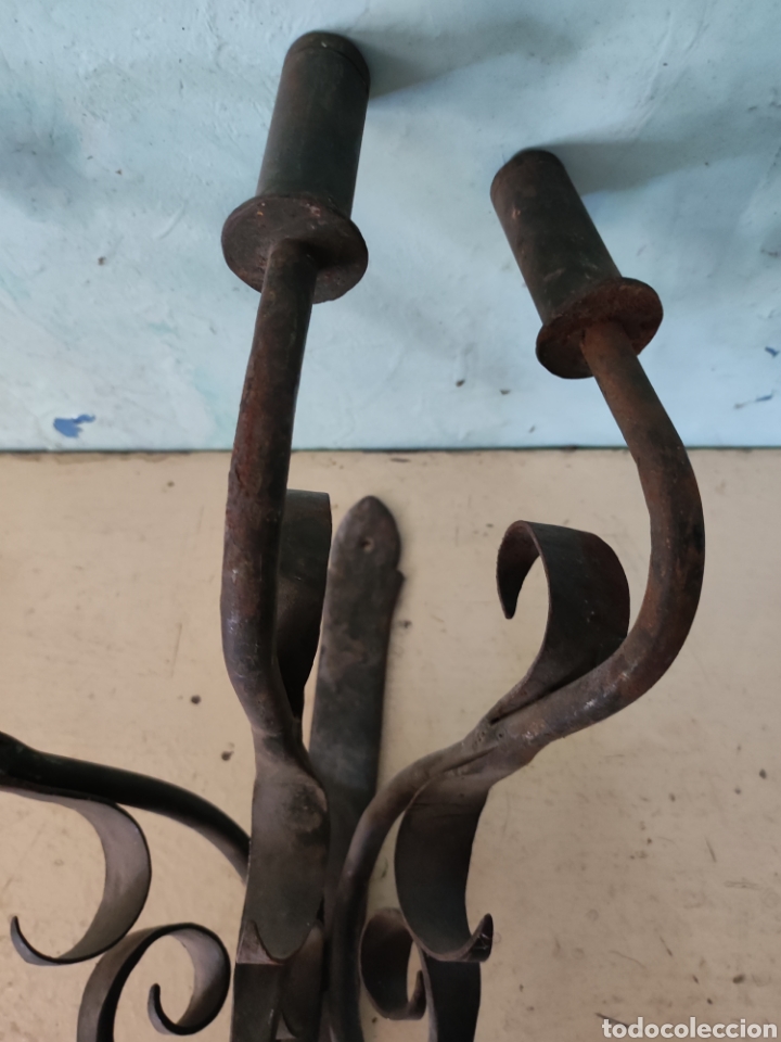Antig&uuml;edades: Aplique de hierro - Foto 3