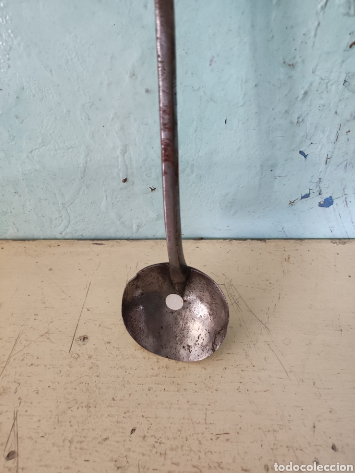 Antig&uuml;edades: Cuchar&oacute;n forjado - Foto 2