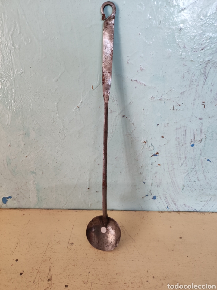 Antig&uuml;edades: Cuchar&oacute;n forjado - Foto 1