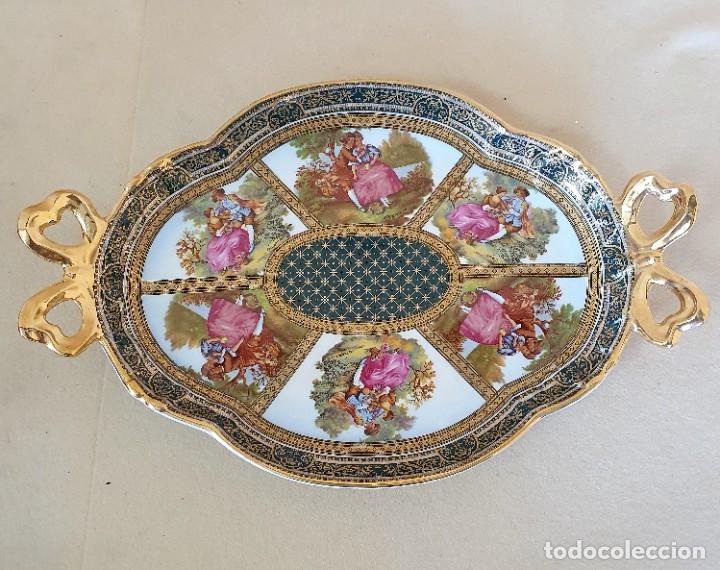 Antig&uuml;edades: BANDEJA PORCELANA RETIER - Foto 1