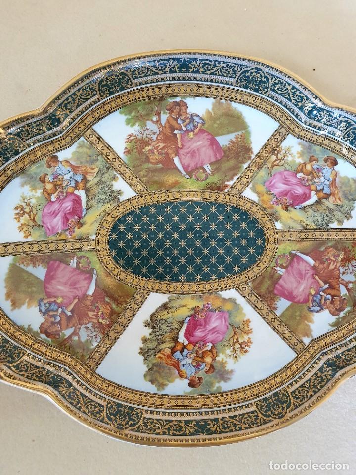 Antig&uuml;edades: BANDEJA PORCELANA RETIER - Foto 3