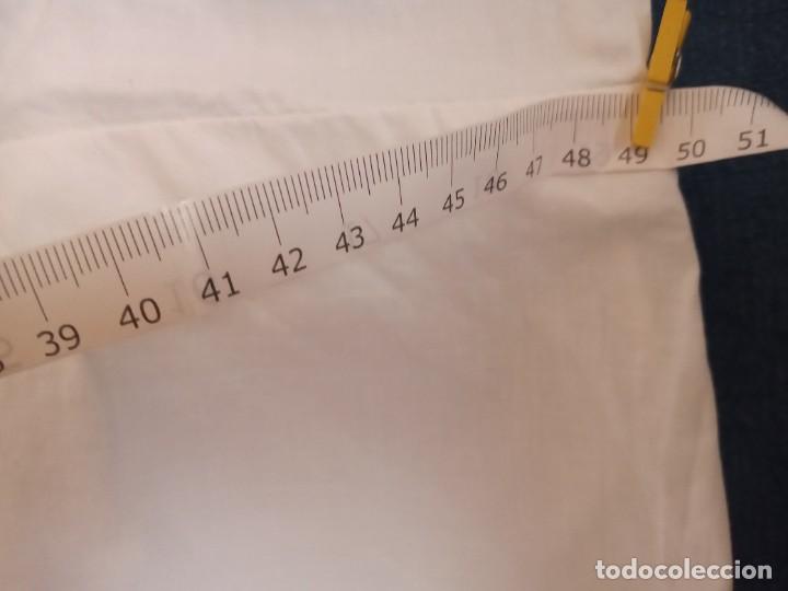 Antig&uuml;edades: ANTIGUO CAMIS&Oacute;N DE ALGOD&Oacute;N CON PUNTILLA TEJIDA - Foto 5
