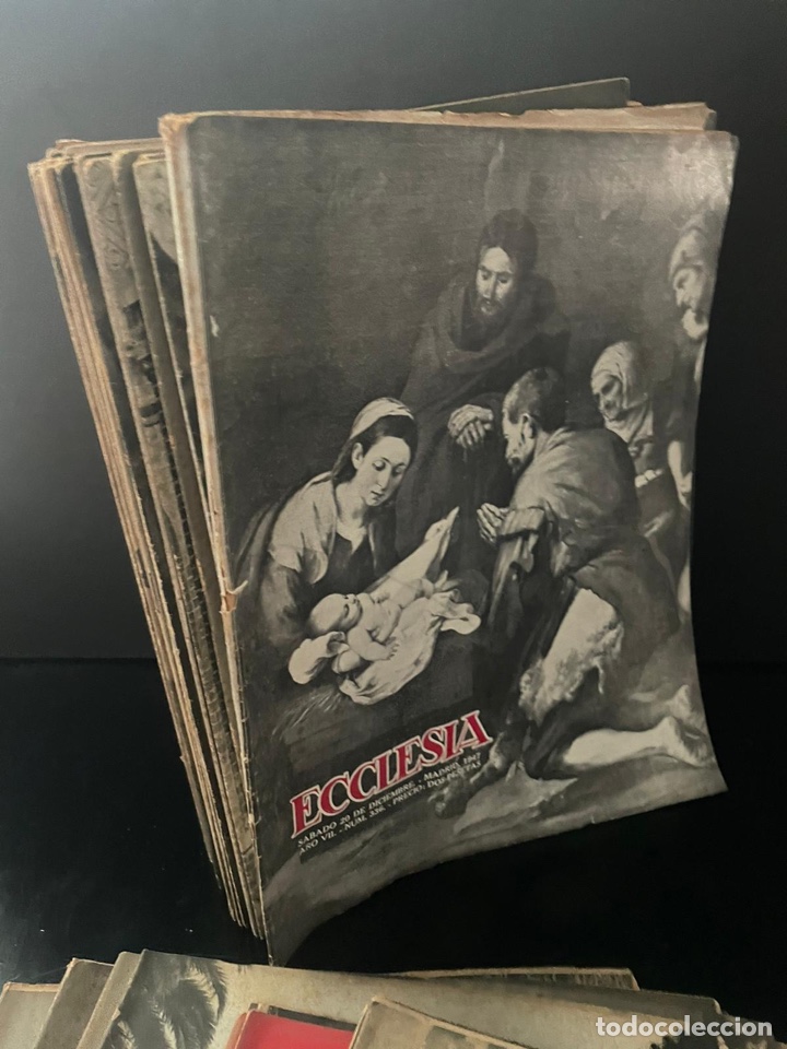 Antig&uuml;edades: LOTE DE REVISTA ECCLESIA. - Foto 2
