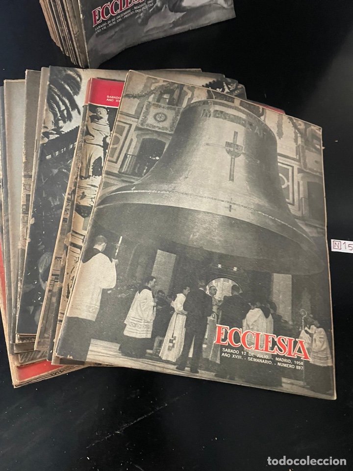 Antig&uuml;edades: LOTE DE REVISTA ECCLESIA. - Foto 3