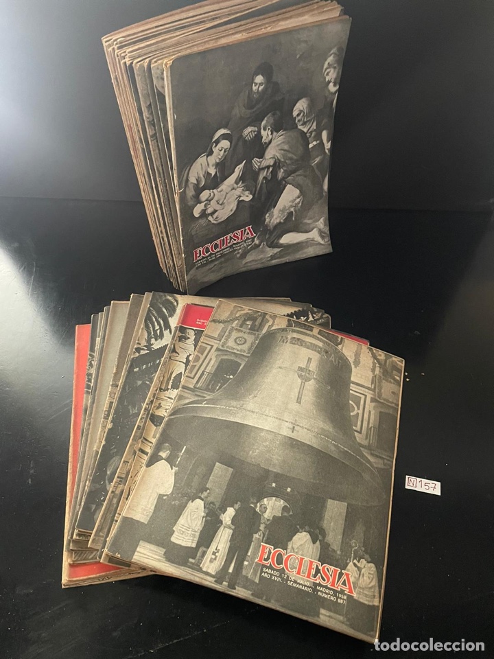 Antig&uuml;edades: LOTE DE REVISTA ECCLESIA. - Foto 1