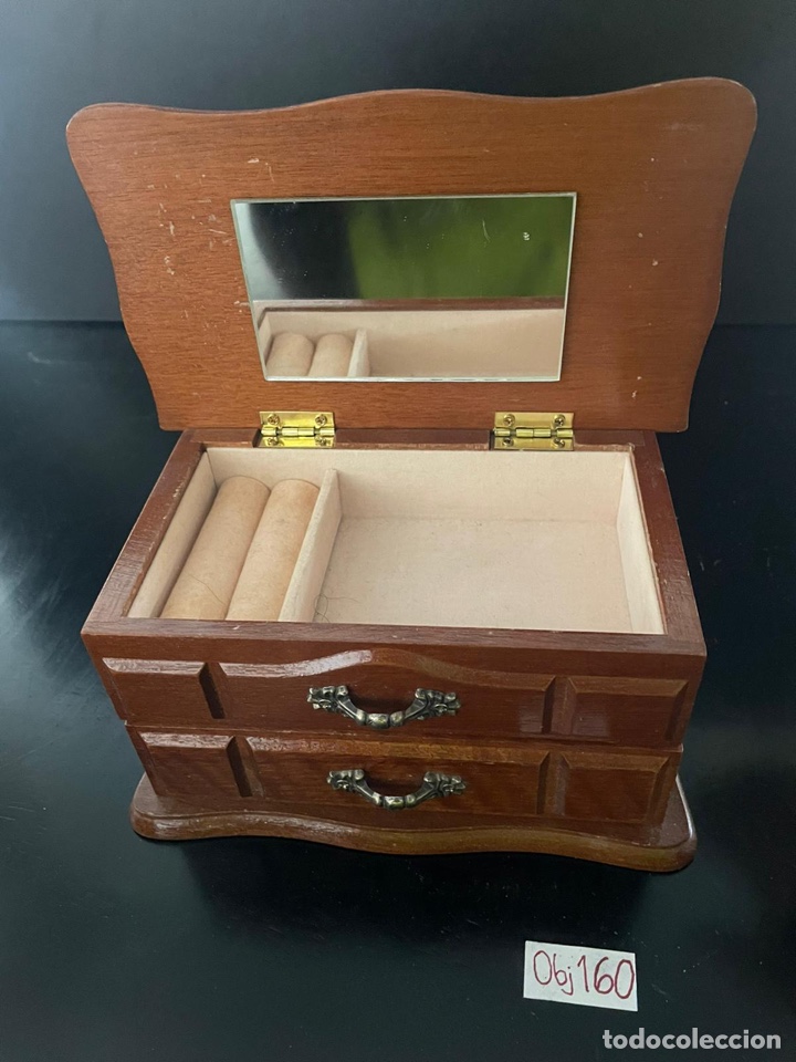 Antig&uuml;edades: Caja joyero madera - Foto 3