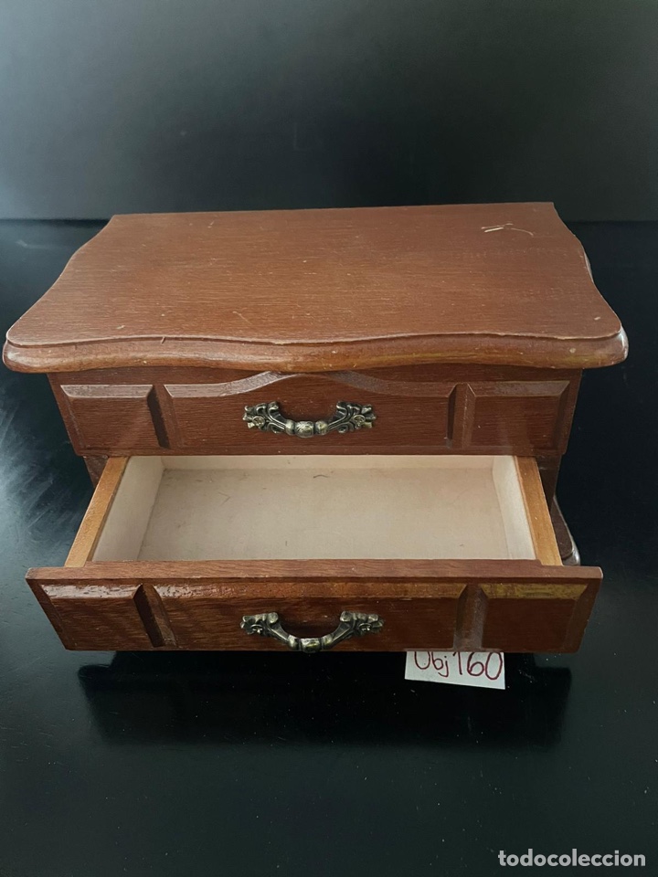 Antig&uuml;edades: Caja joyero madera - Foto 4