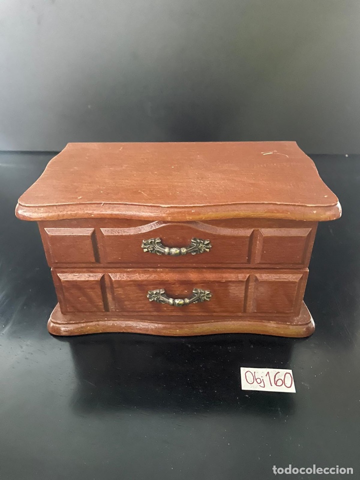 Antig&uuml;edades: Caja joyero madera - Foto 1