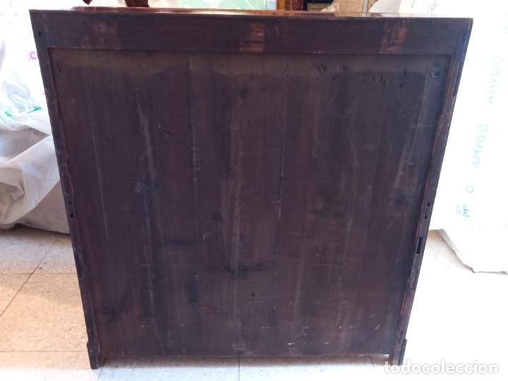 Antig&uuml;edades: Bur&oacute; escritorio antiguo de caoba - Foto 7