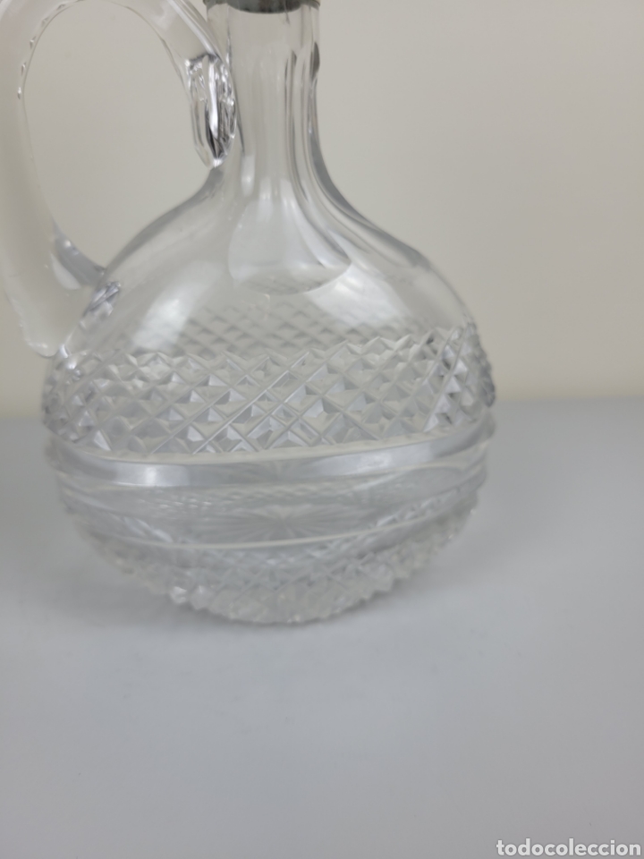 Antig&uuml;edades: Licorera de cristal Tallado y Plata - Foto 9